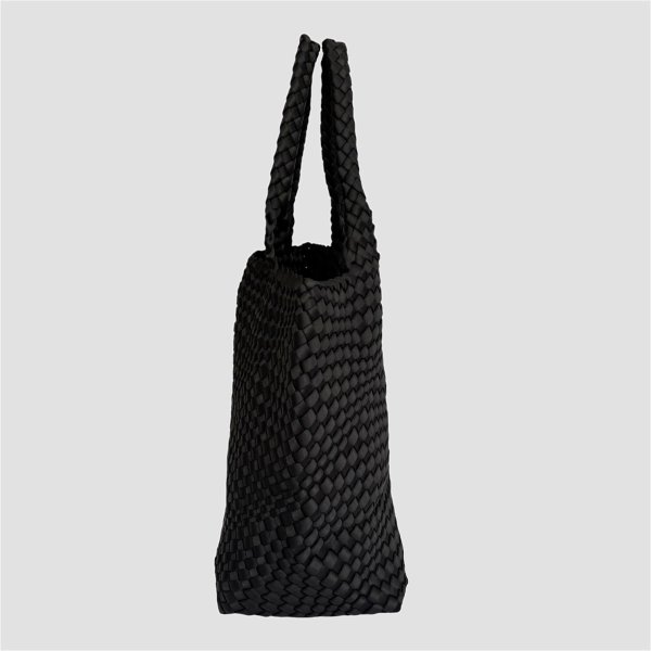 画像9: バッグ Pouch Set Cowhide Woven Tote (9)