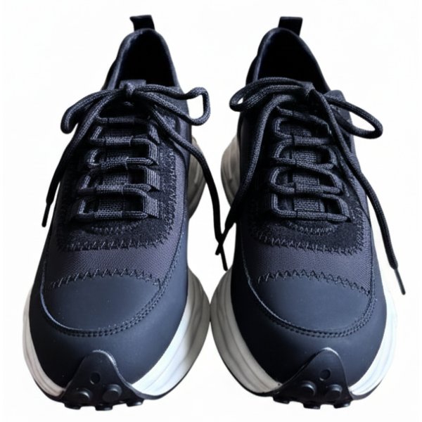 画像1: [ilungo]バイカラーのスパイクスニーカー (1)