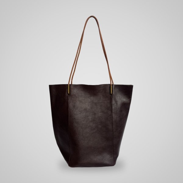 画像1: バッグ・ポーチ Scoop Leather Tote (1)