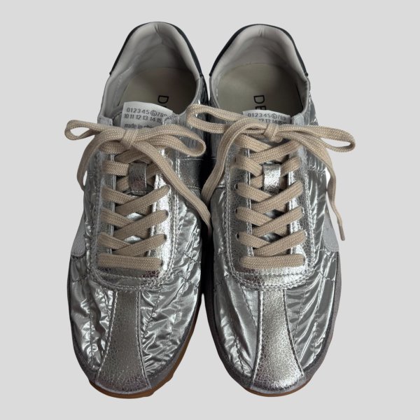 画像1: Retro Quilted Sneakers (1)