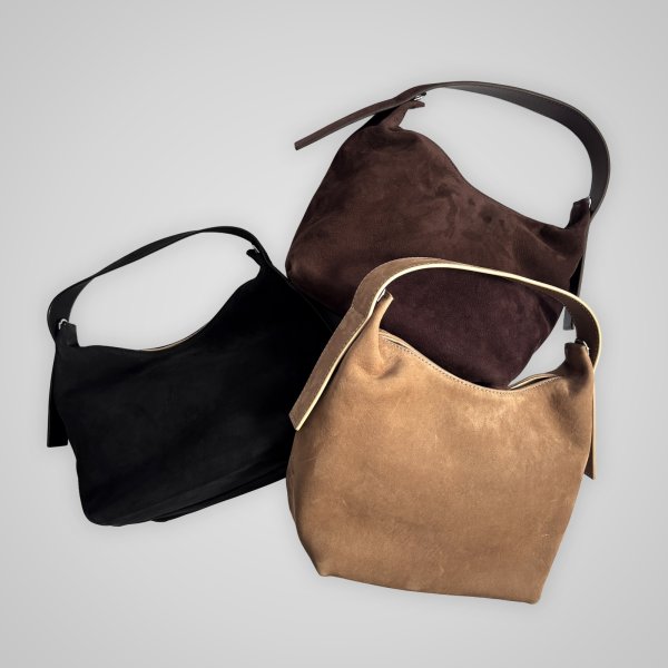 画像9: Suede Arch Bag (9)