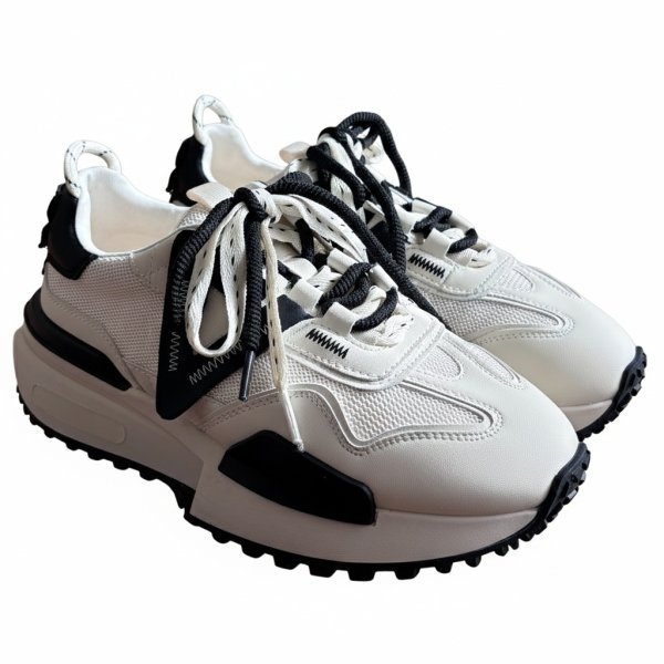 画像3: [ilungo]ボリュームソールのダッドスニーカー (3)