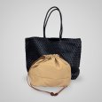 画像2: Leather Mesh Tote (2)