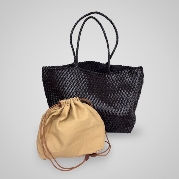 画像4: Leather Mesh Tote (4)
