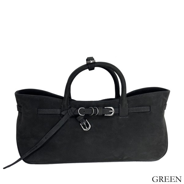 画像1: バッグ ビンテージ風スエード/3月上旬配送 (1)