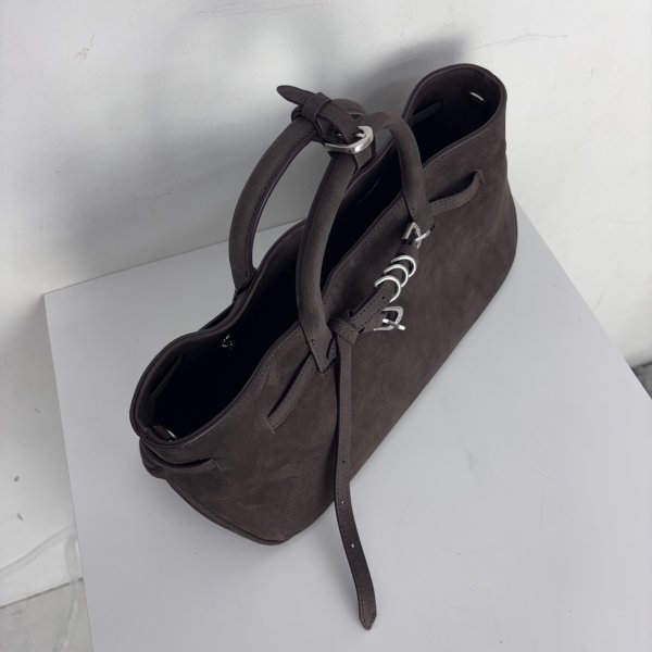 画像8: バッグ ビンテージ風スエード/3月上旬配送 (8)