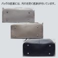 画像5: バッグ ソフトレザーのポーチ付きトート/3月上旬配送 (5)
