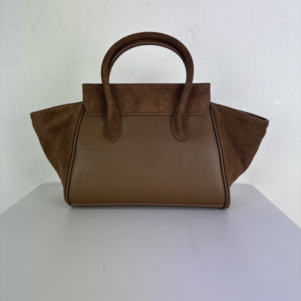 画像13: バッグ スエードのウィングバッグ/3月上旬配送 (13)