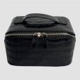 画像3: Croco Leather Vanity Bag (3)