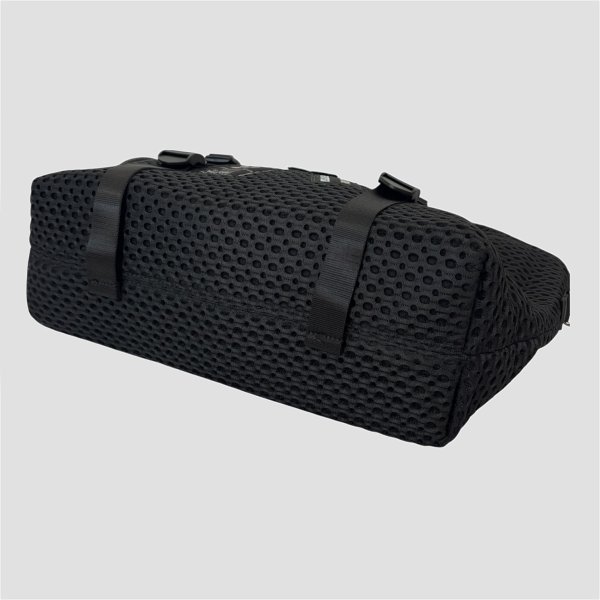 画像4: Stripe Handle Patch Mesh Tote (4)