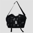 画像5: Stripe Handle Patch Mesh Tote (5)