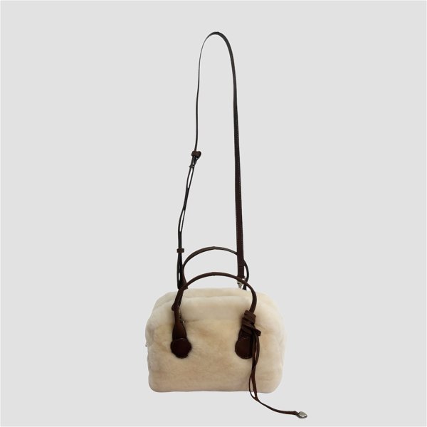 画像4: バッグ Lamb Fur Handbag (4)