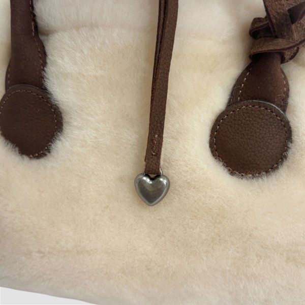画像6: バッグ Lamb Fur Handbag (6)