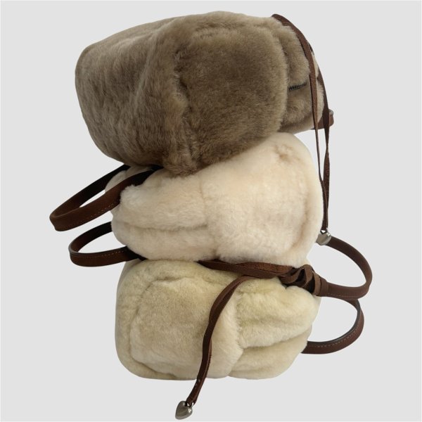 画像7: バッグ Lamb Fur Handbag (7)