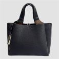 画像1: バッグ Square Leather 2Way Shoulder Bag (1)