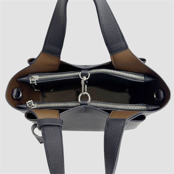 画像6: バッグ Square Leather 2Way Shoulder Bag (6)
