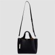 画像7: バッグ Square Leather 2Way Shoulder Bag (7)