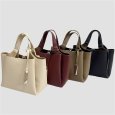 画像9: バッグ Square Leather 2Way Shoulder Bag (9)
