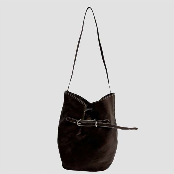 画像4: バッグ Belted Bucket Shoulder Bag (4)