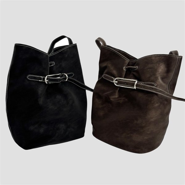 画像7: バッグ Belted Bucket Shoulder Bag (7)