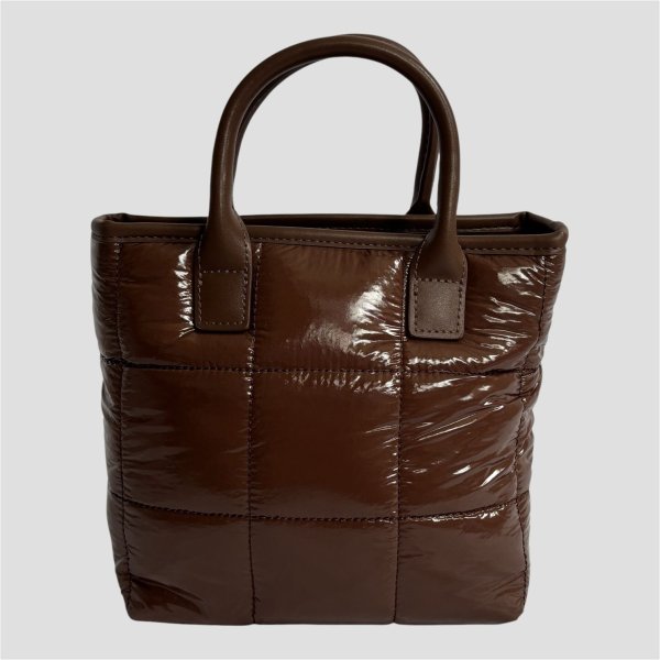 画像6: Quilted Puffy Tote Bag (6)