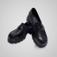 画像2: Leather Cunky Loafers (2)