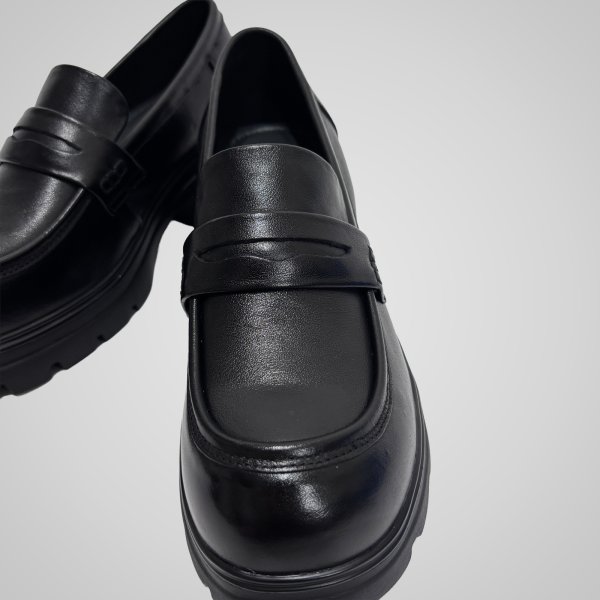 画像5: Leather Cunky Loafers (5)