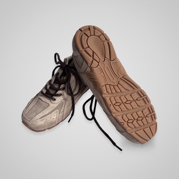 画像4: [ilungo]Suede Laceup Sneakers (4)