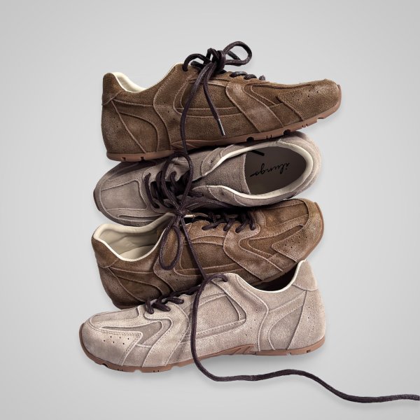 画像11: [ilungo]Suede Laceup Sneakers (11)