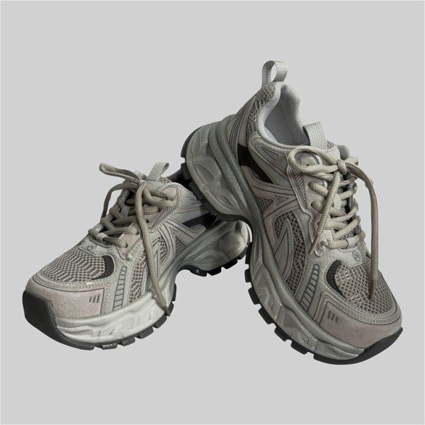 画像6: [ilungo]Tech Mesh Chunky Sneakers (6)