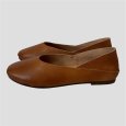 画像7: Ultra-Soft Leather Flat Pumps (7)