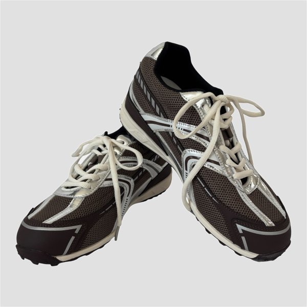 画像4: [ilungo]Metallic Line Mesh Sneakers (4)