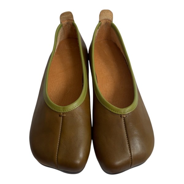 画像1: Piping Flat Shoes (1)