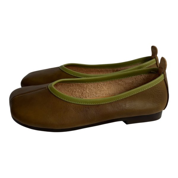 画像2: Piping Flat Shoes (2)