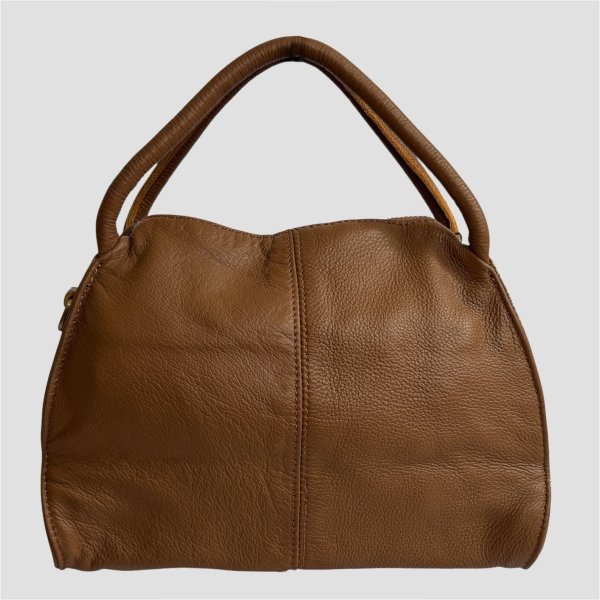 画像1: Soft Leather Handbag (S) (1)