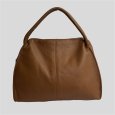 画像1: Big Soft Leather Handbag (L) (1)