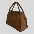 画像2: Big Soft Leather Handbag (L) (2)