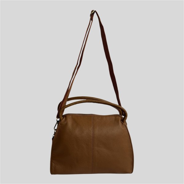画像5: Big Soft Leather Handbag (L) (5)