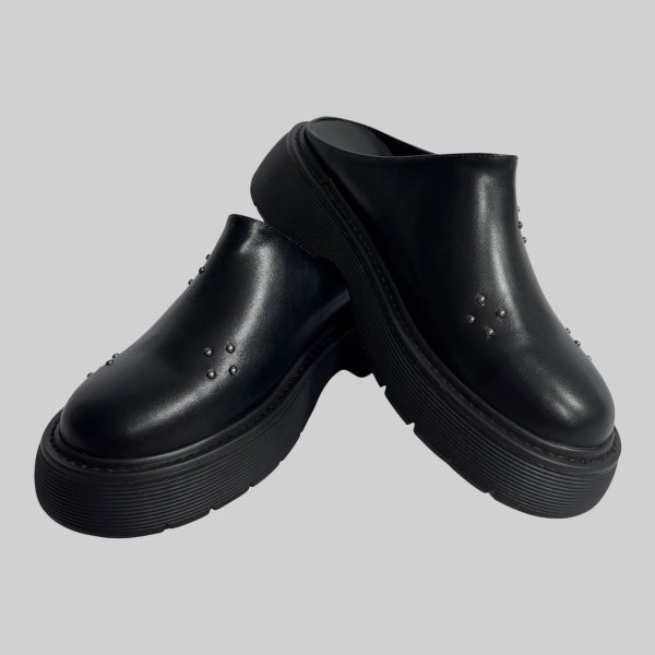 画像4: Black Chunky Clog (4)