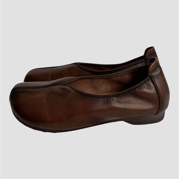画像6: Easy Wide Flat Shoes (6)