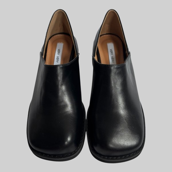 画像1: Deep Side-Cut Loafers (1)