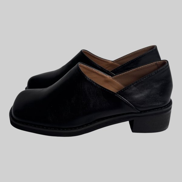 画像2: Deep Side-Cut Loafers (2)