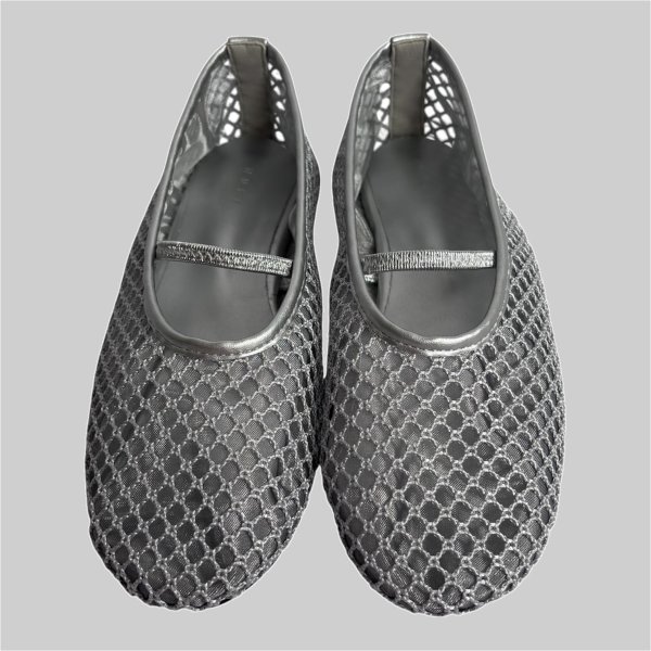 画像6: Metallic Sheer Mary Janes (6)