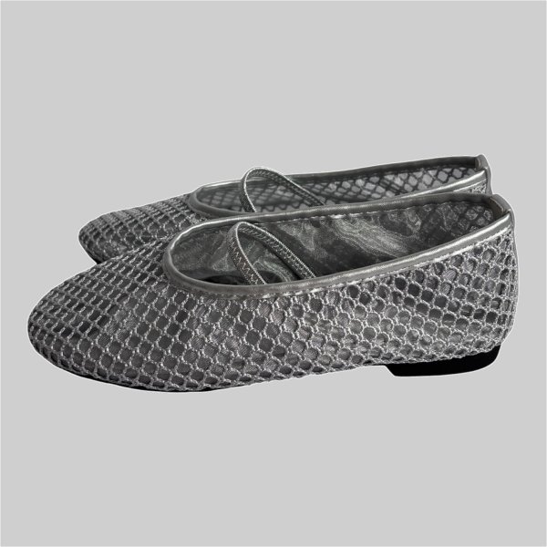 画像7: Metallic Sheer Mary Janes (7)