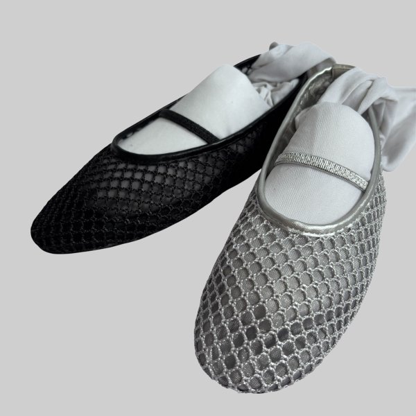 画像10: Metallic Sheer Mary Janes (10)