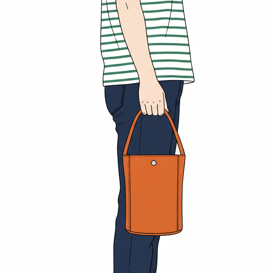 バケットバッグの画像