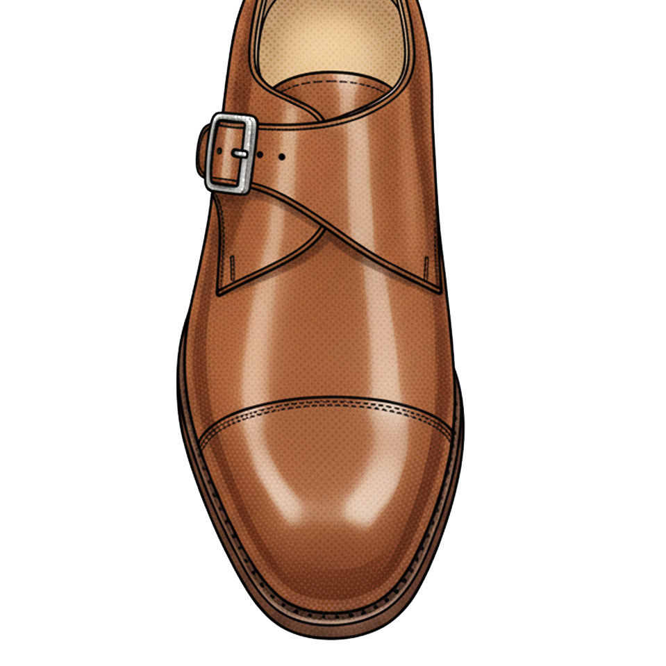 モンクストラップ の画像