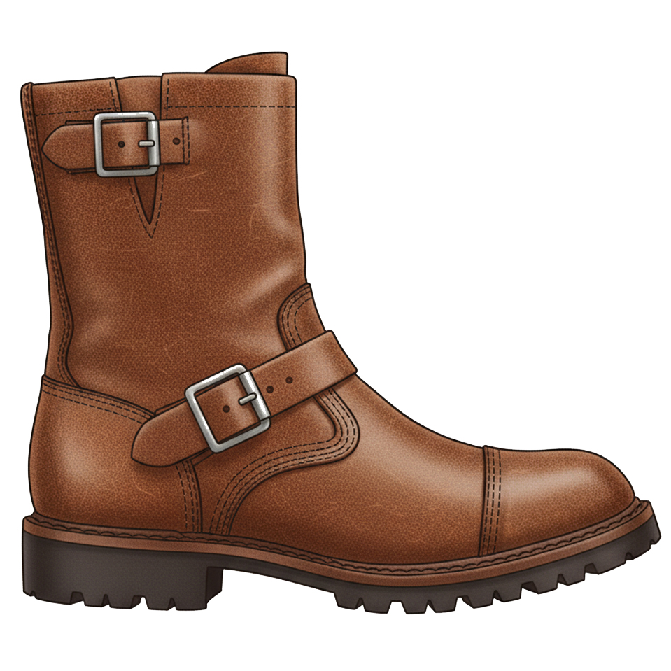 エンジニアブーツの画像