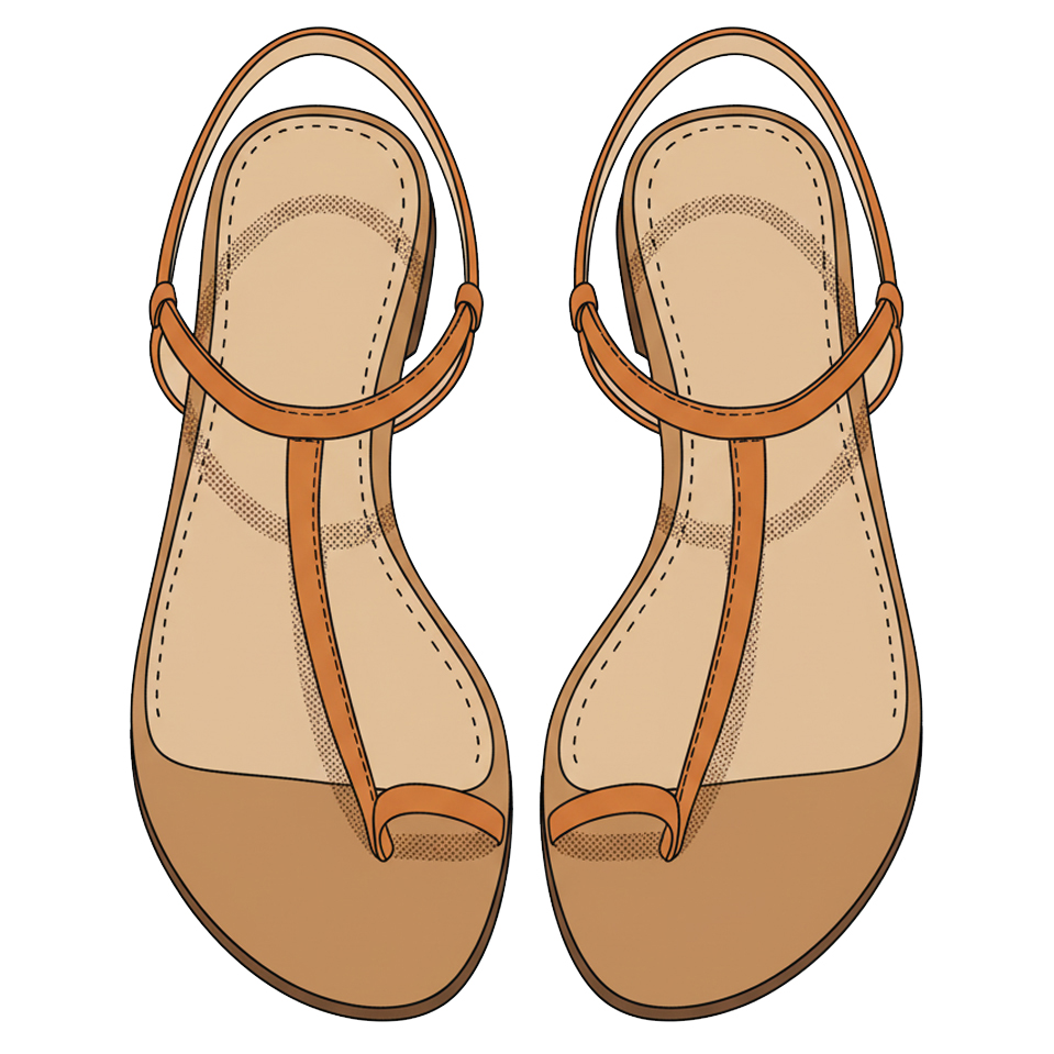 トングサンダルの画像