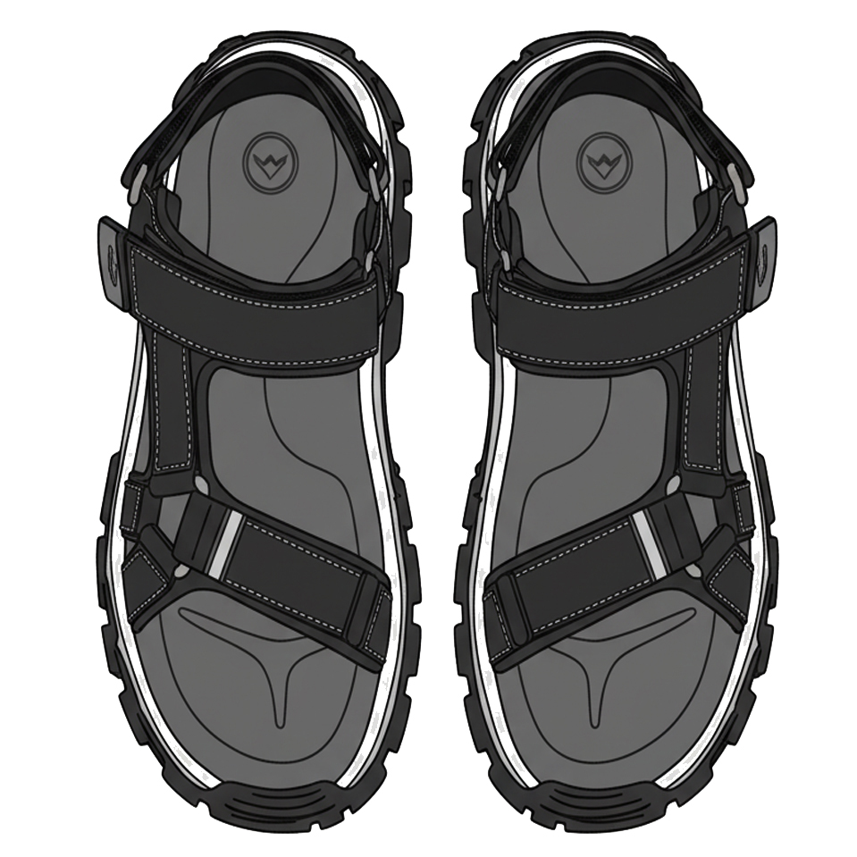 スポーツサンダルの画像